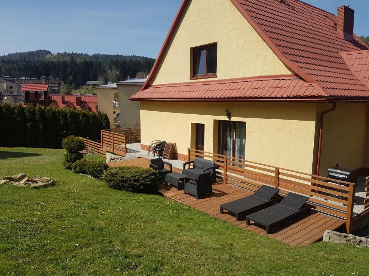 Willa Pod Zegarem - W Cenie Parking, Szybkie Wifi, Duzy Ogrod, Wiata Grilowa! Krynica Zdroj Εξωτερικό φωτογραφία